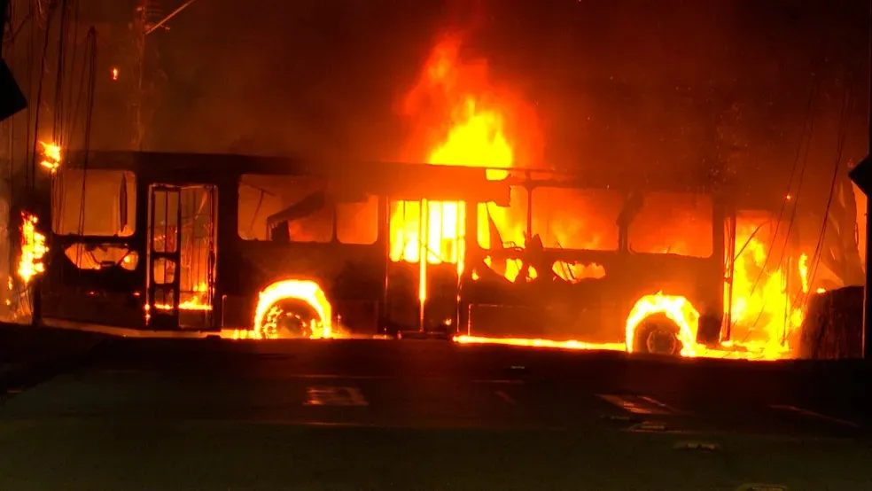 Preso último Suspeito Envolvido No Incêndio A ônibus Em João Pessoa